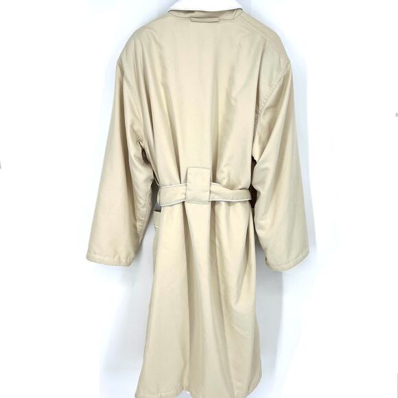 Monarch Cypress Mens XL Plush Lined Microfiber Shawl Spa Robe Belted - Picture 4 of 11